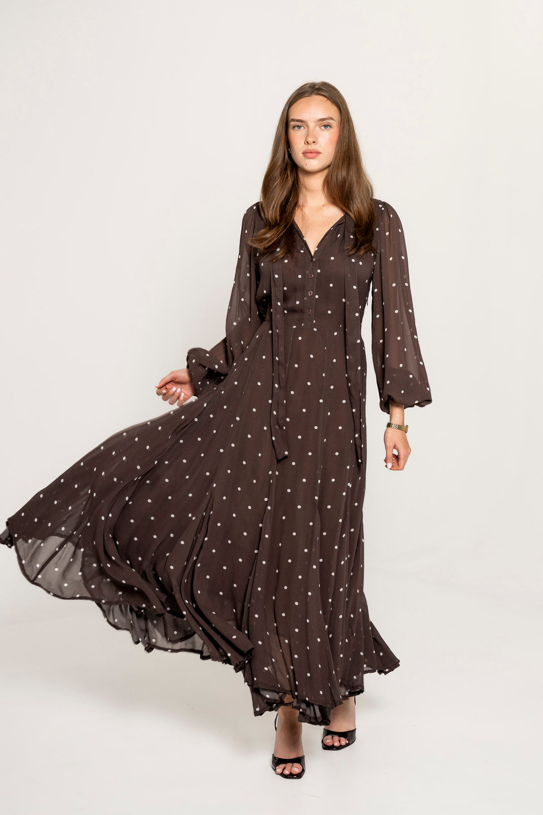 Daniella Dress French Dot