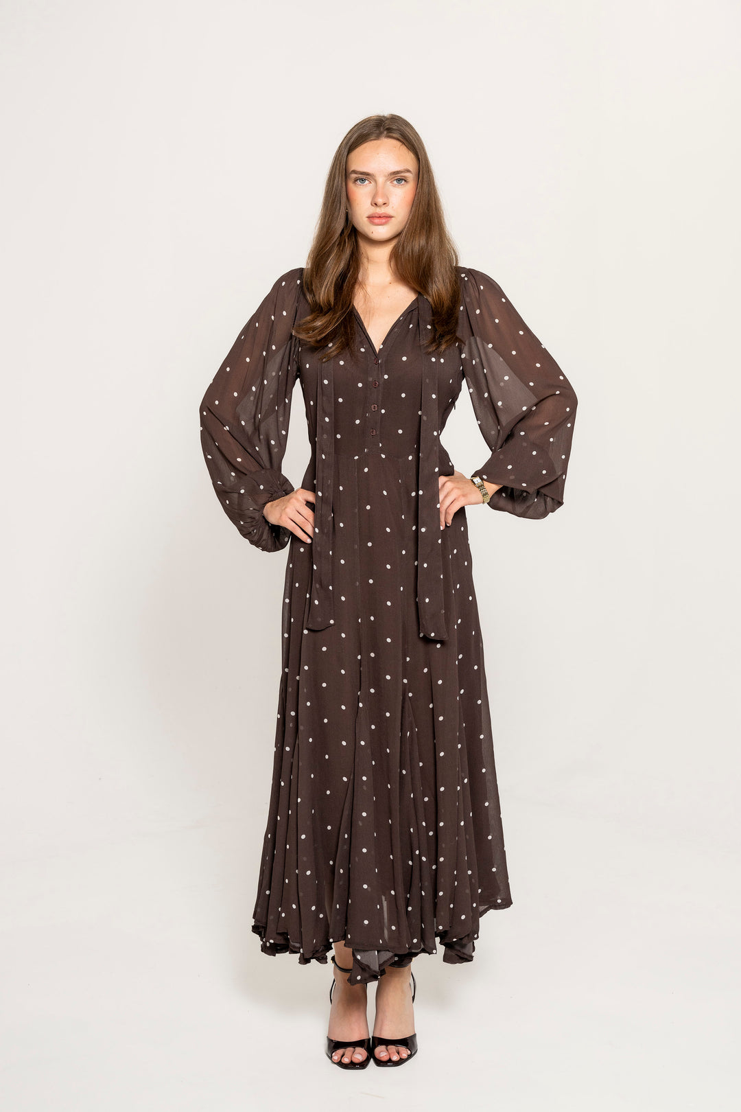 Daniella Dress French Dot