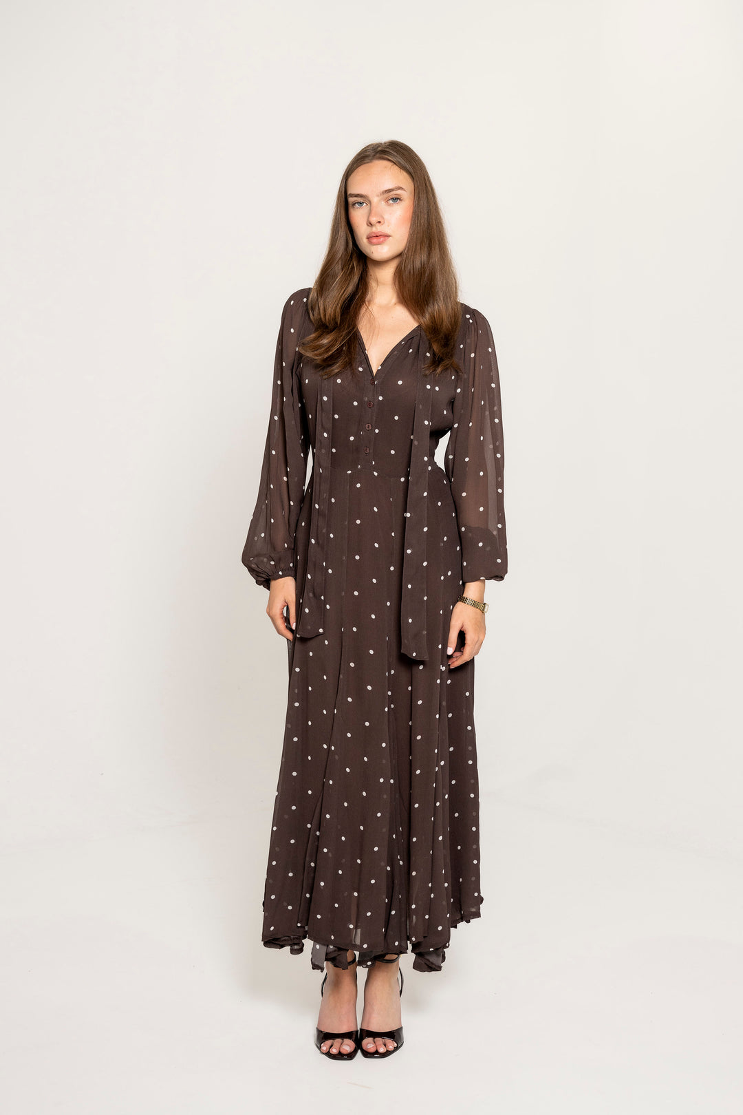 Daniella Dress French Dot