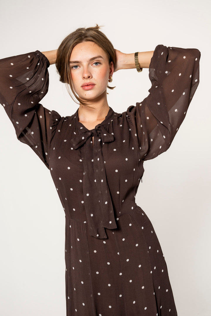 Daniella Dress French Dot