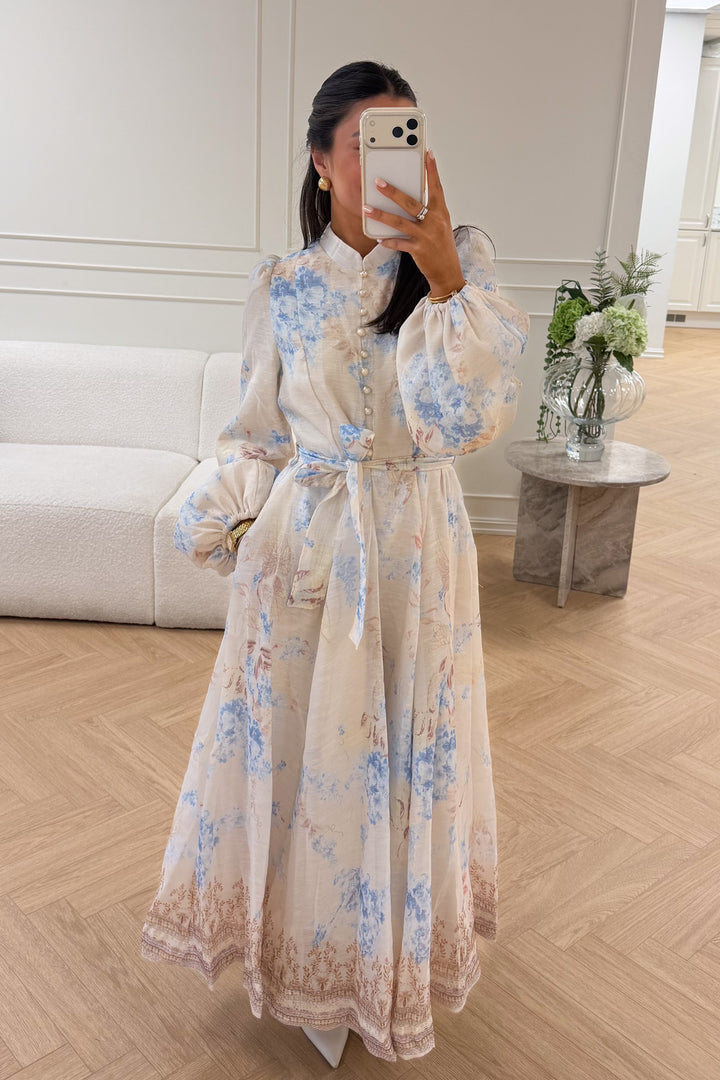 Evy Midi Dress Blue
