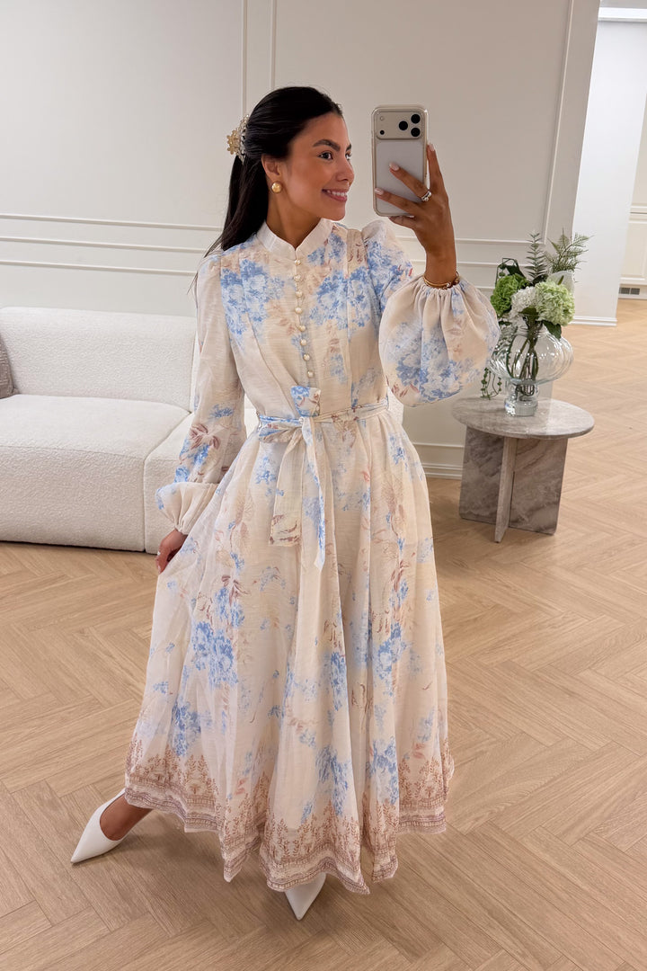 Evy Midi Dress Blue