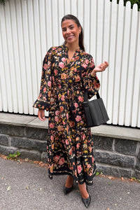 Bohemian Midi Dress Evening Field