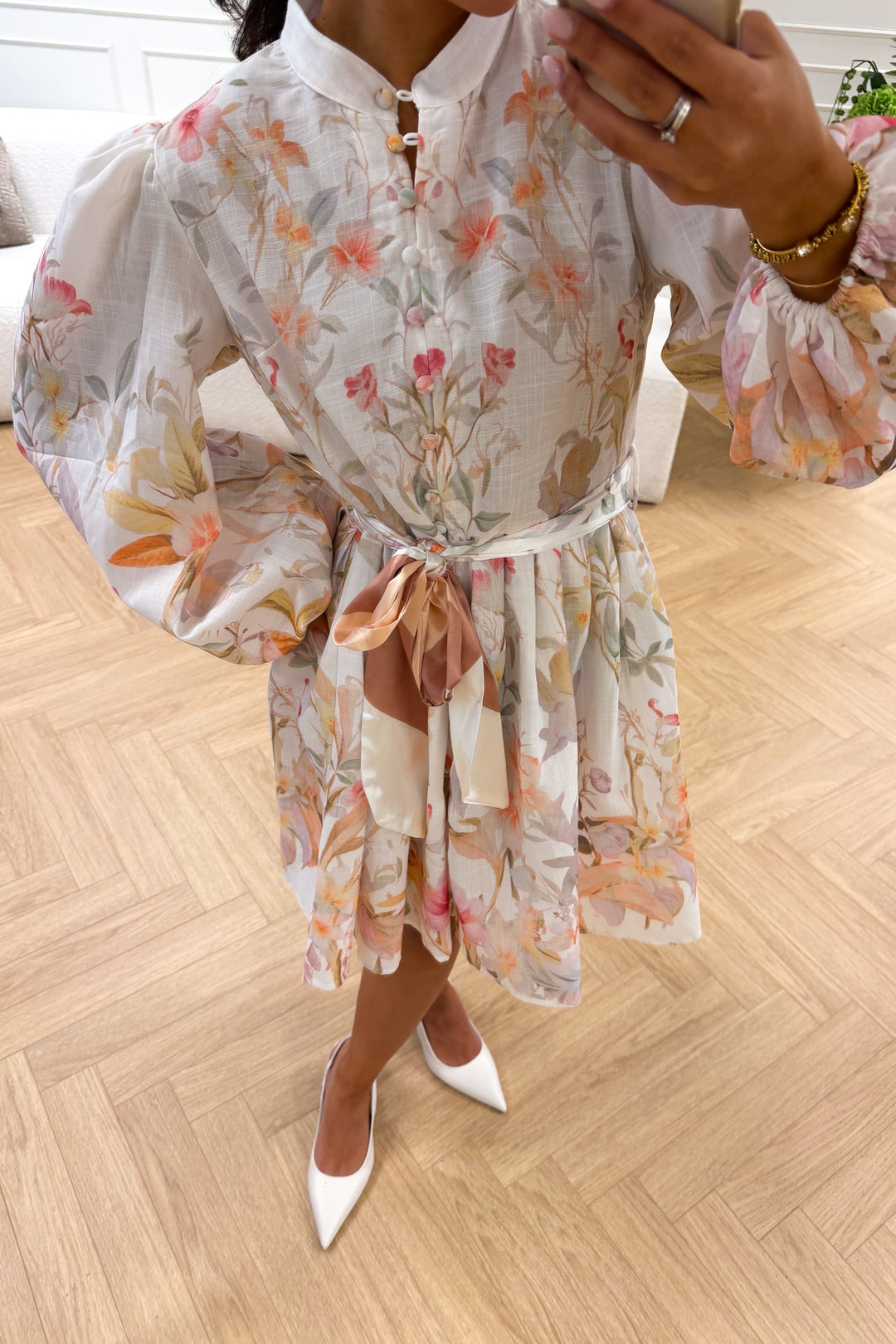 Alva Mini Dress White