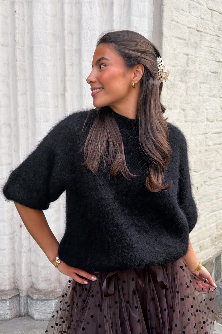 L Essentiel Kid Mohair Sweater Black