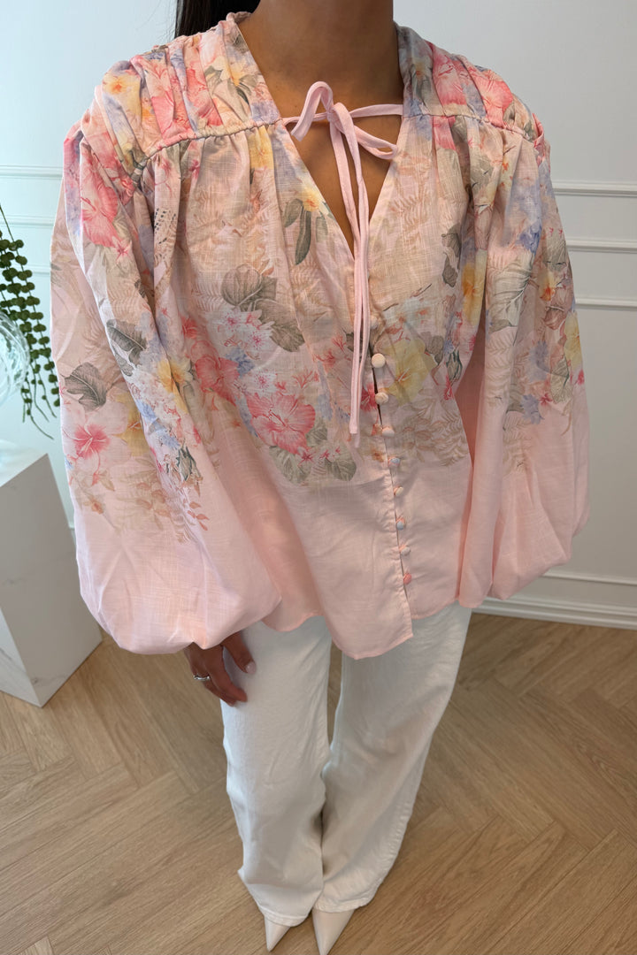 Spring Blouse Rose Flower