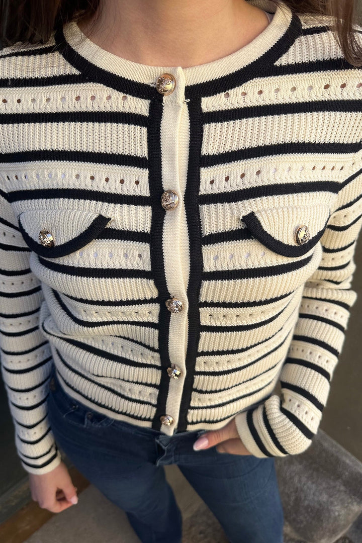 Ganeo Cardigan Creme