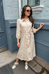 Flaxy 3/4 Linen Shirt Dress Birch