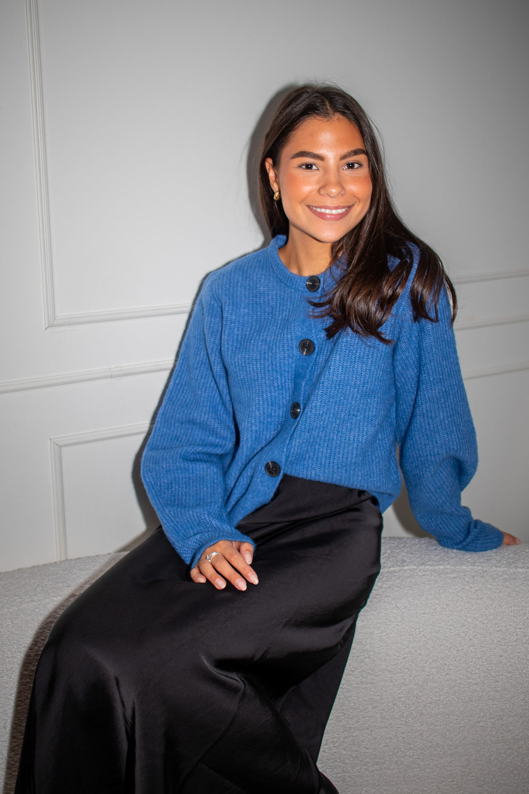 Niasiw Cardigan Dutch Blue