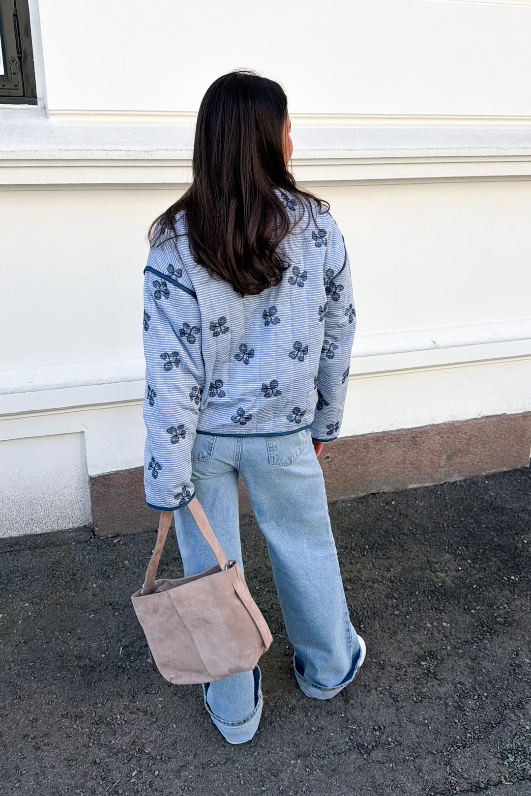 Fina Jacket Blue/Off White