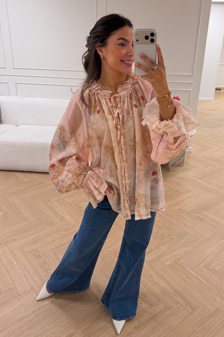 Sas Senes Blouse Pink