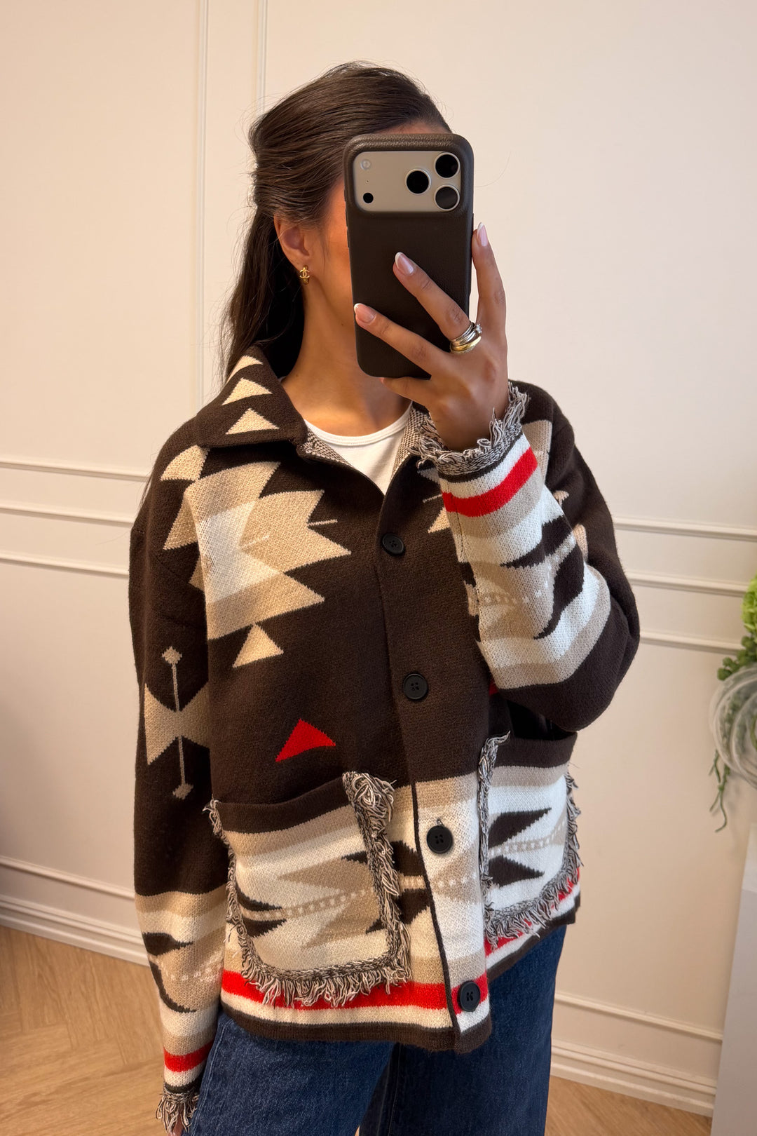 Inka Jacket Short Brown