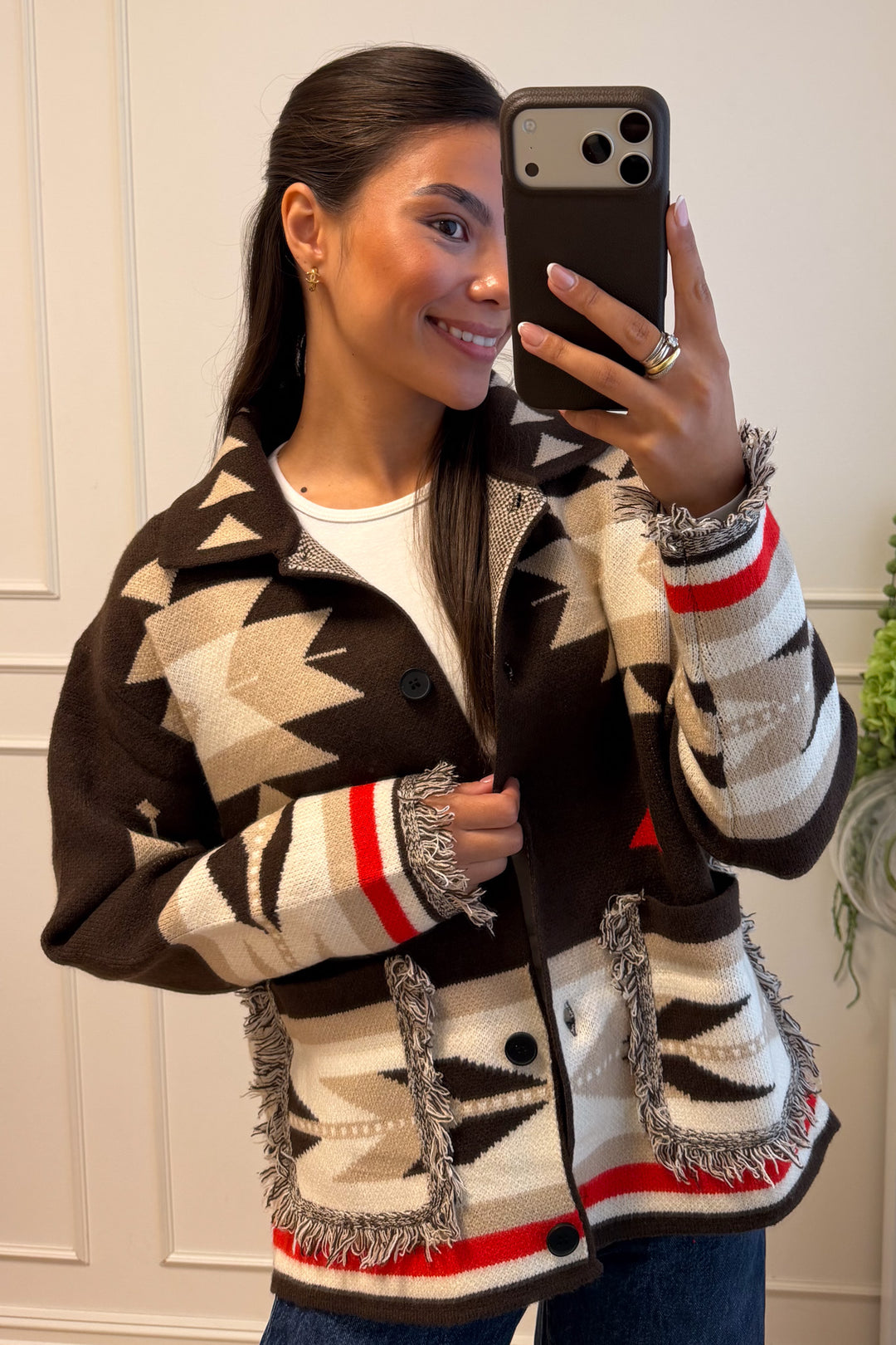 Inka Jacket Short Brown