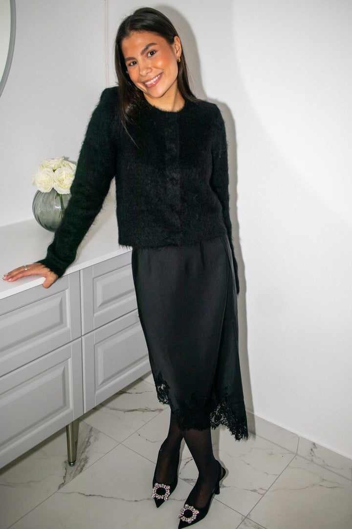 Fiora Lace Skirt Black