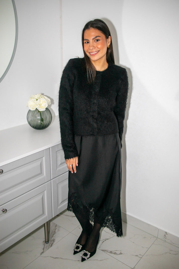 Fiora Lace Skirt Black