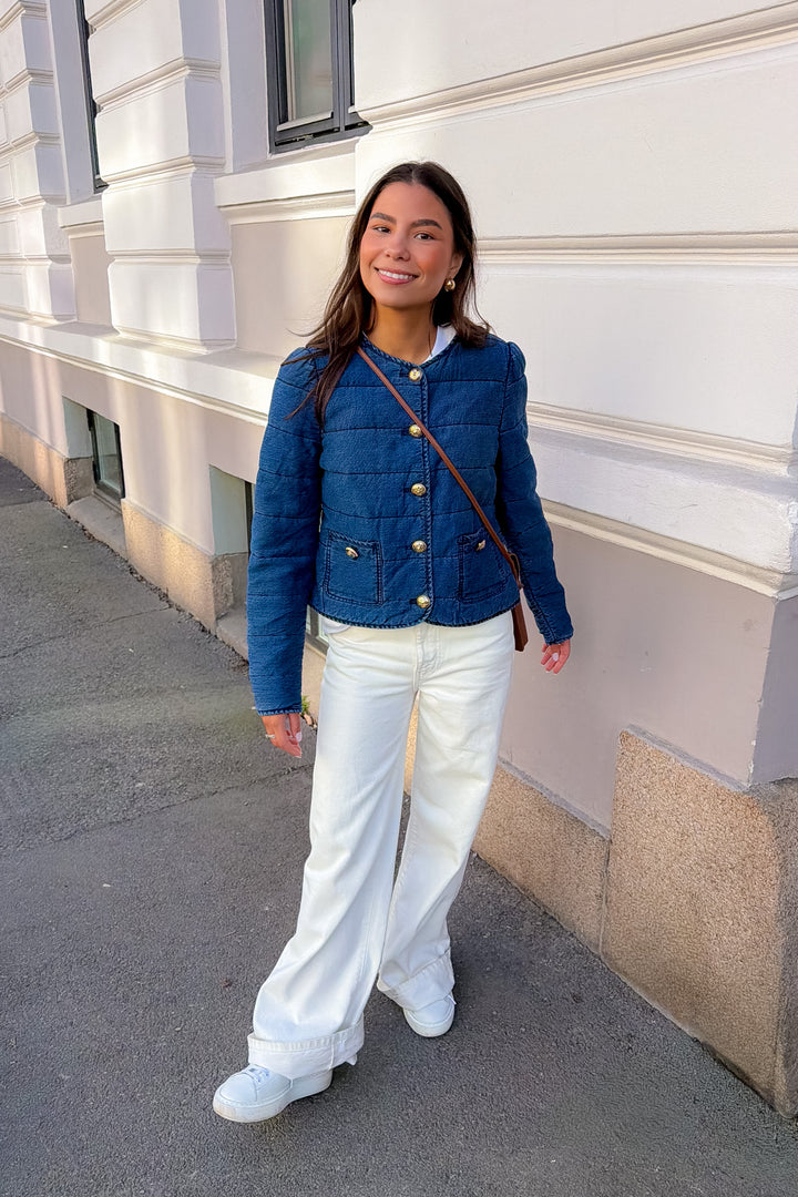 Firenze Quilted Jacket Dk. Blue
