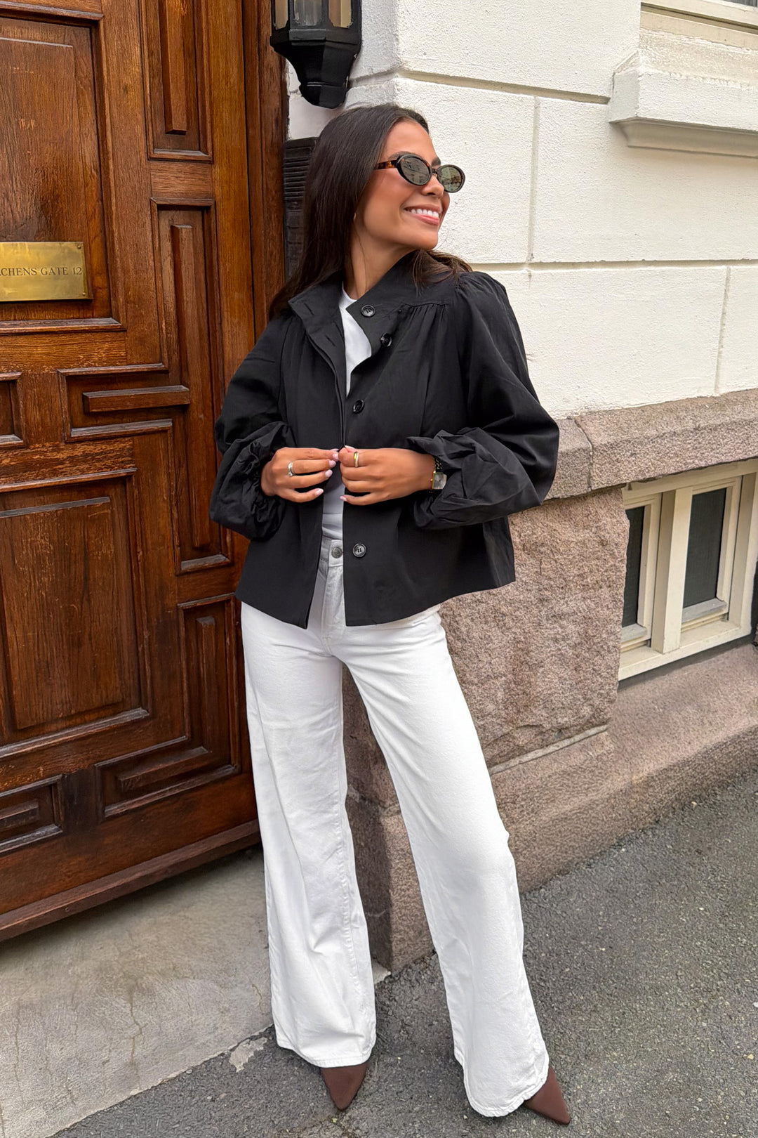 Tirsa Twill Jacket Black