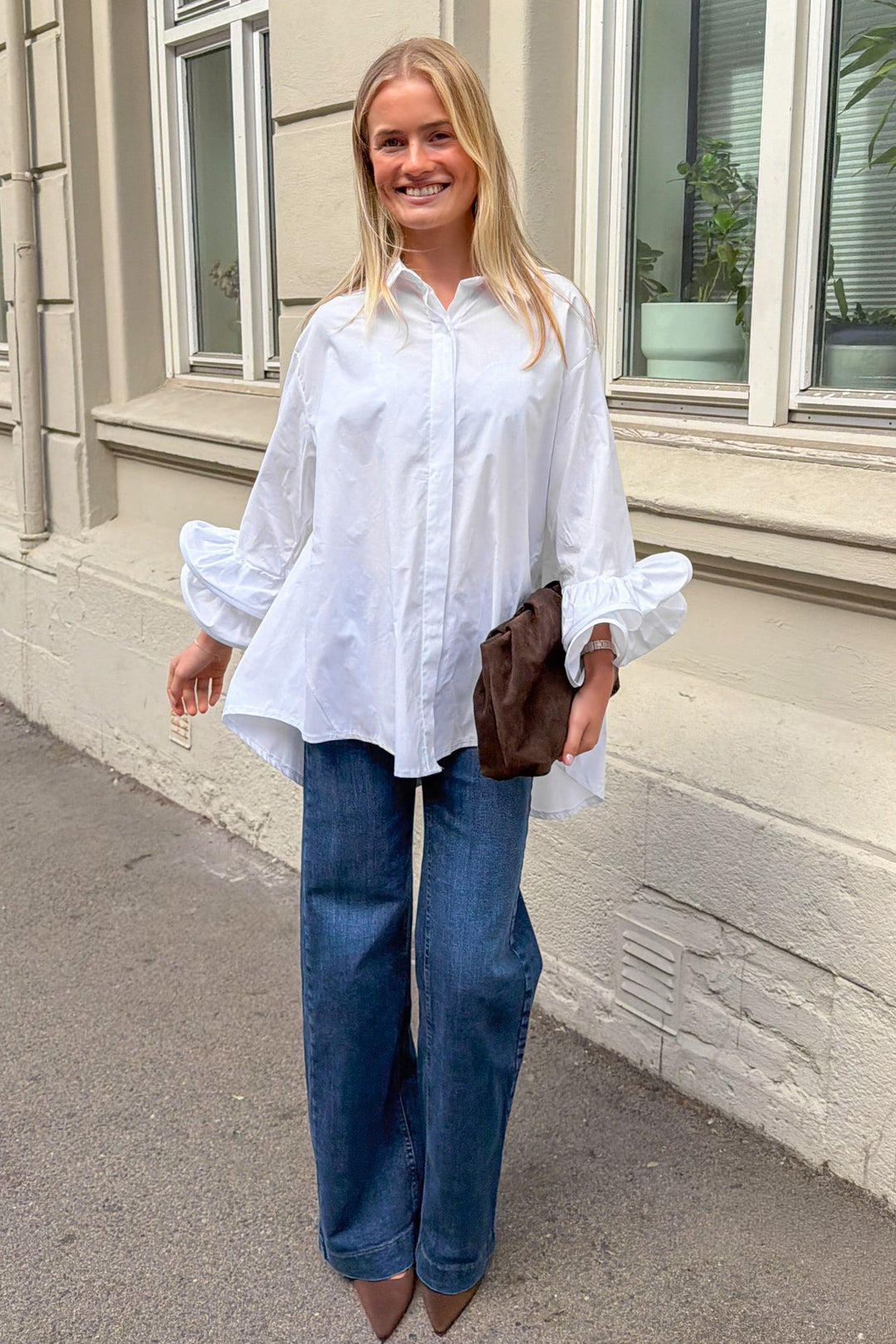 Trumpet Shirt White