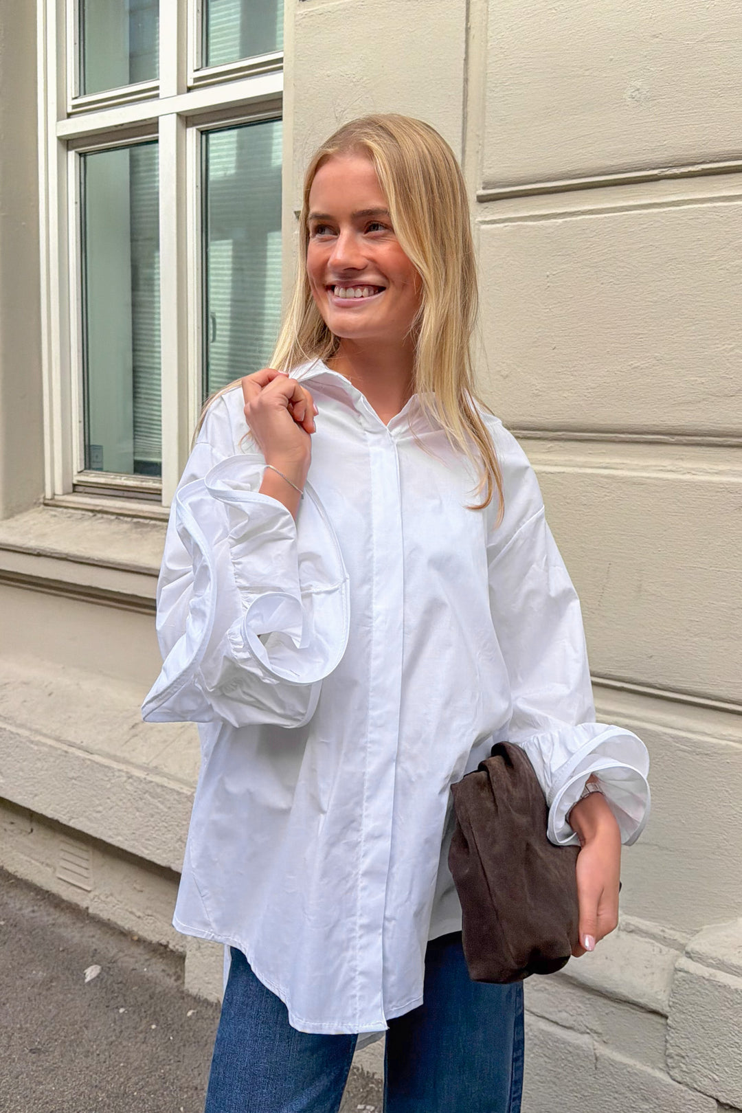Trumpet Shirt White