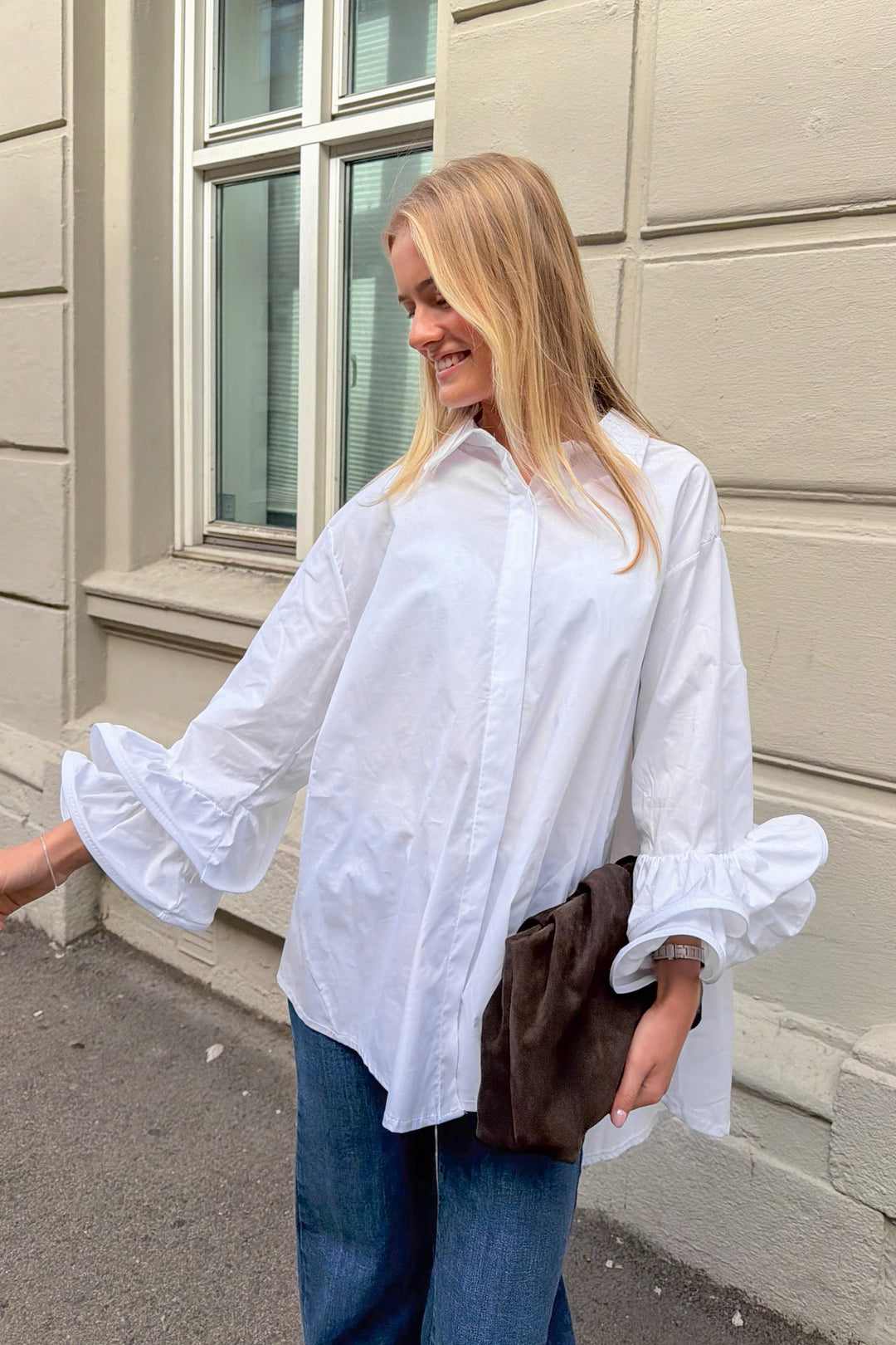Trumpet Shirt White