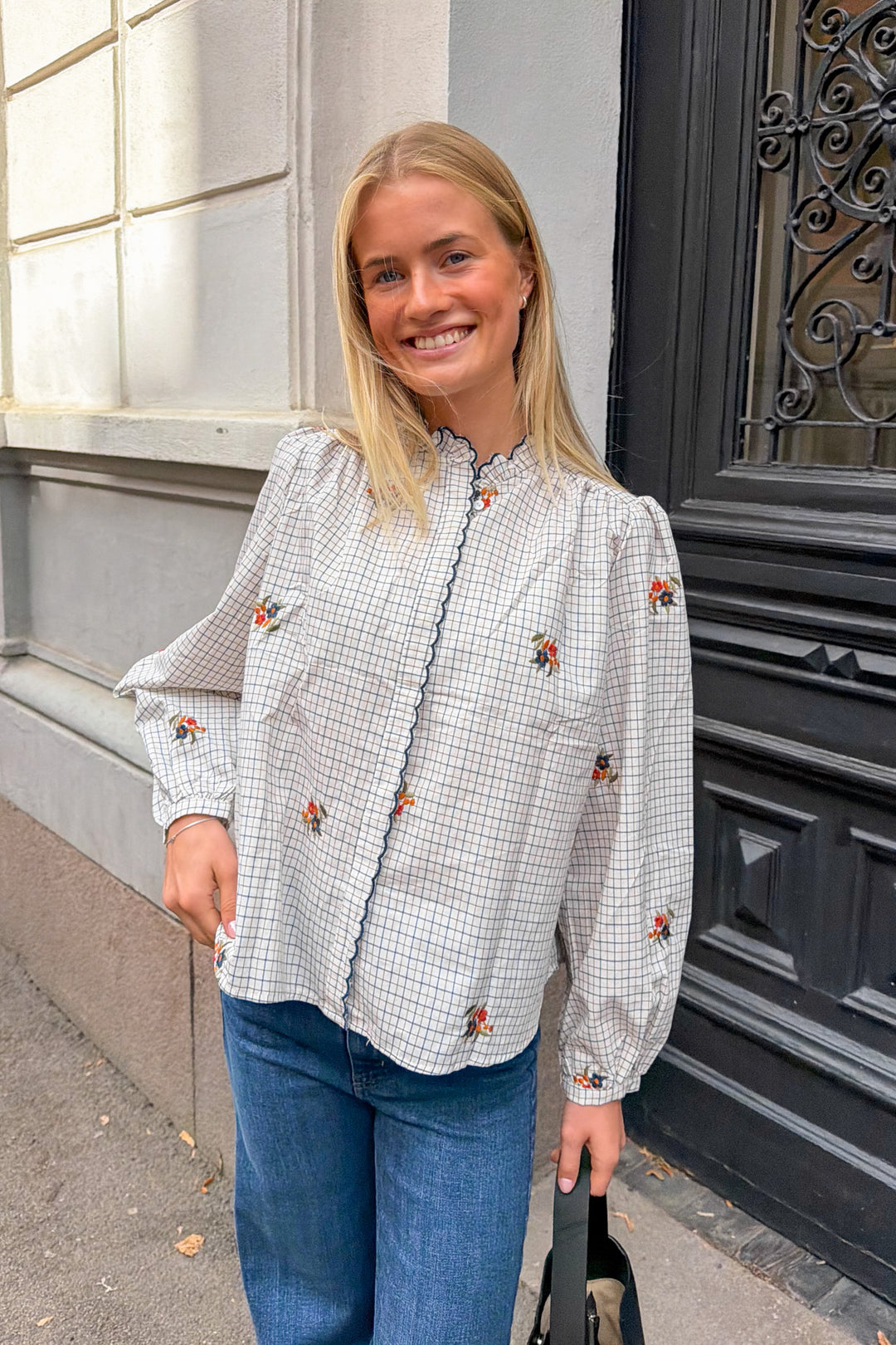 Checks Shirt Bleu