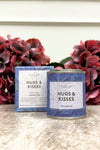 Hugs And Kisses Tin Candle - Fresh Cotton Blue