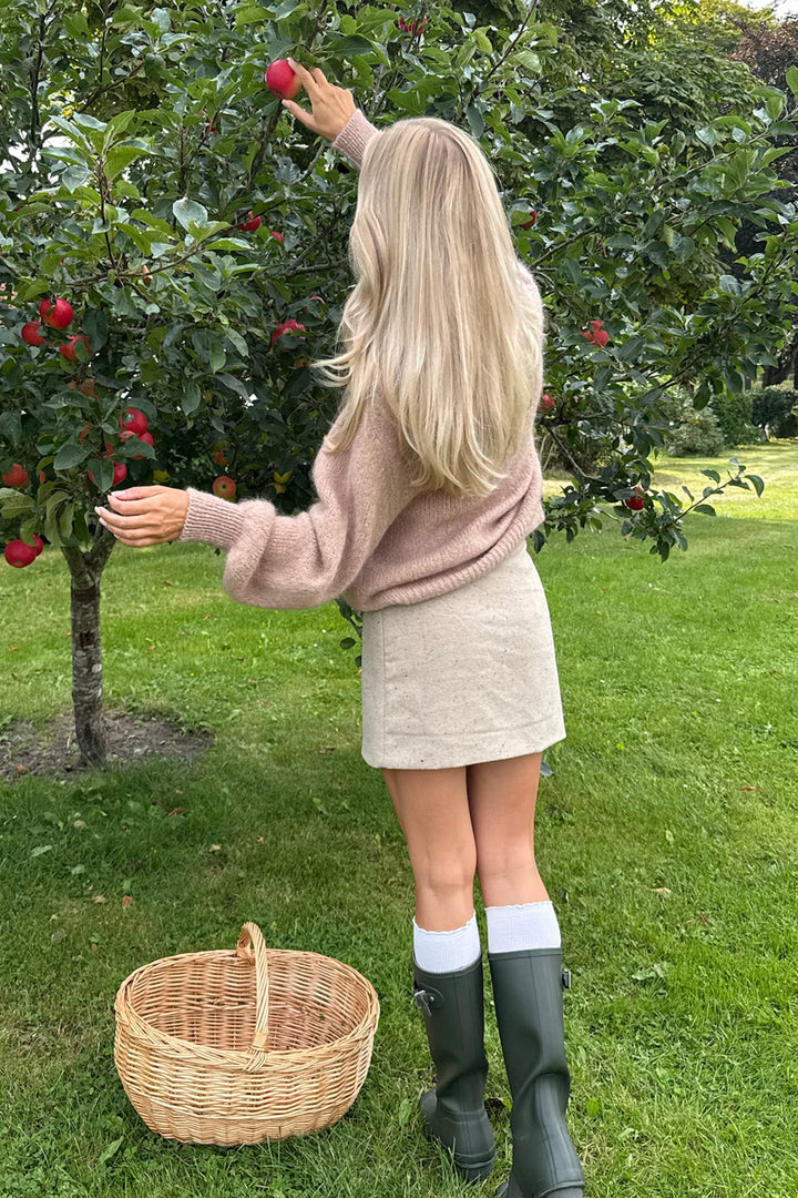 Ida Cardigan Dark Beige