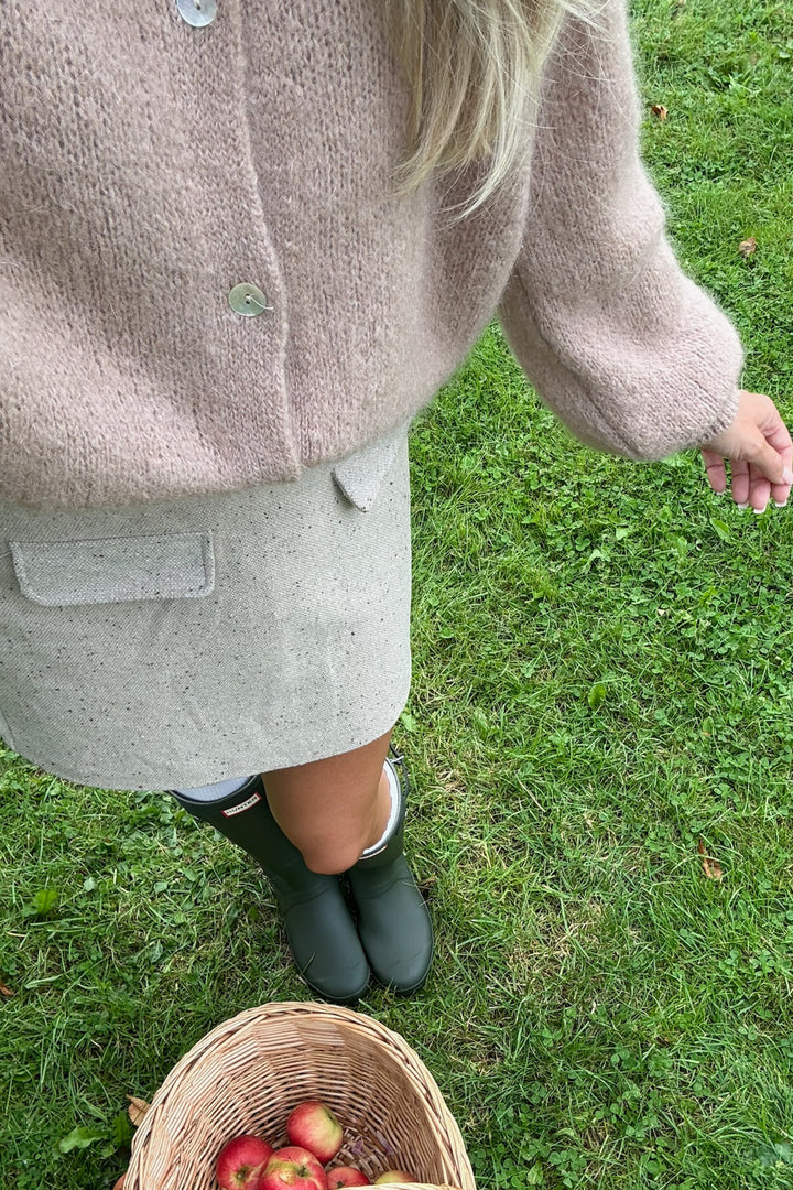 Ida Cardigan Dark Beige