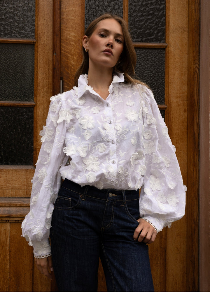 Anaya Shirt Ivory Atelier