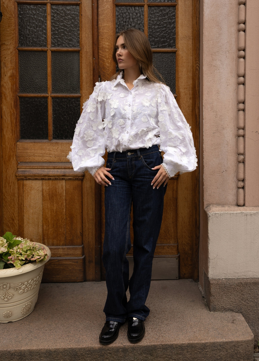 Anaya Shirt Ivory Atelier