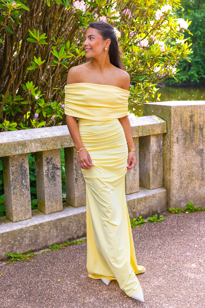 Athena Maxi Dress Yellow