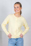 Eva Cardigan Light Yellow