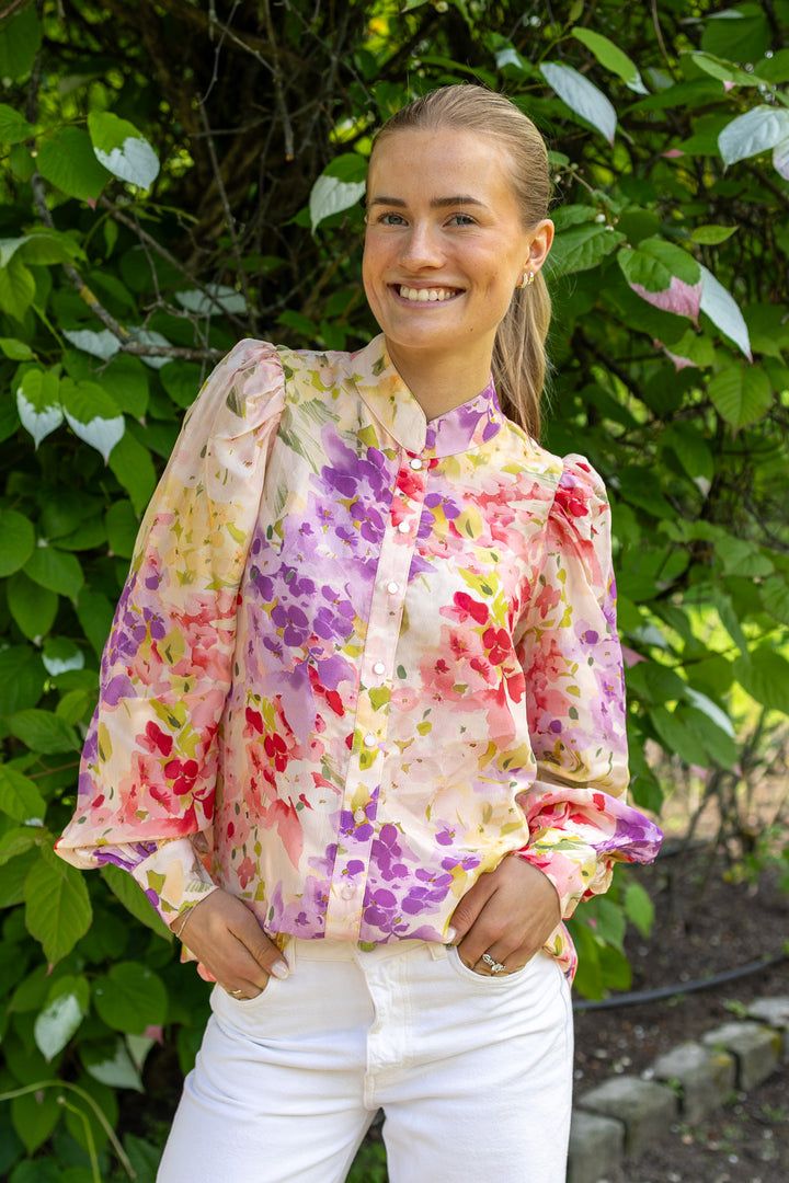 Organza Blouse Blush Dream