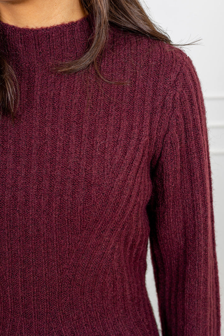 Dolly Ls Knit Dress Port Royale