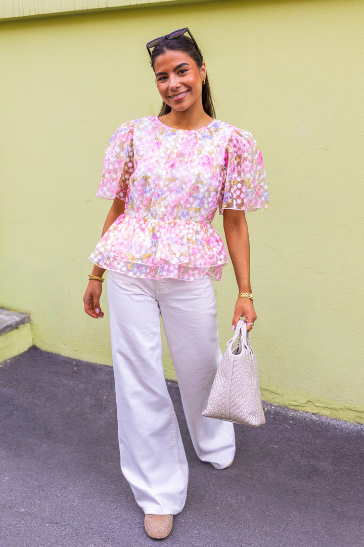 Leanna Ss Top New Pristine Leanna