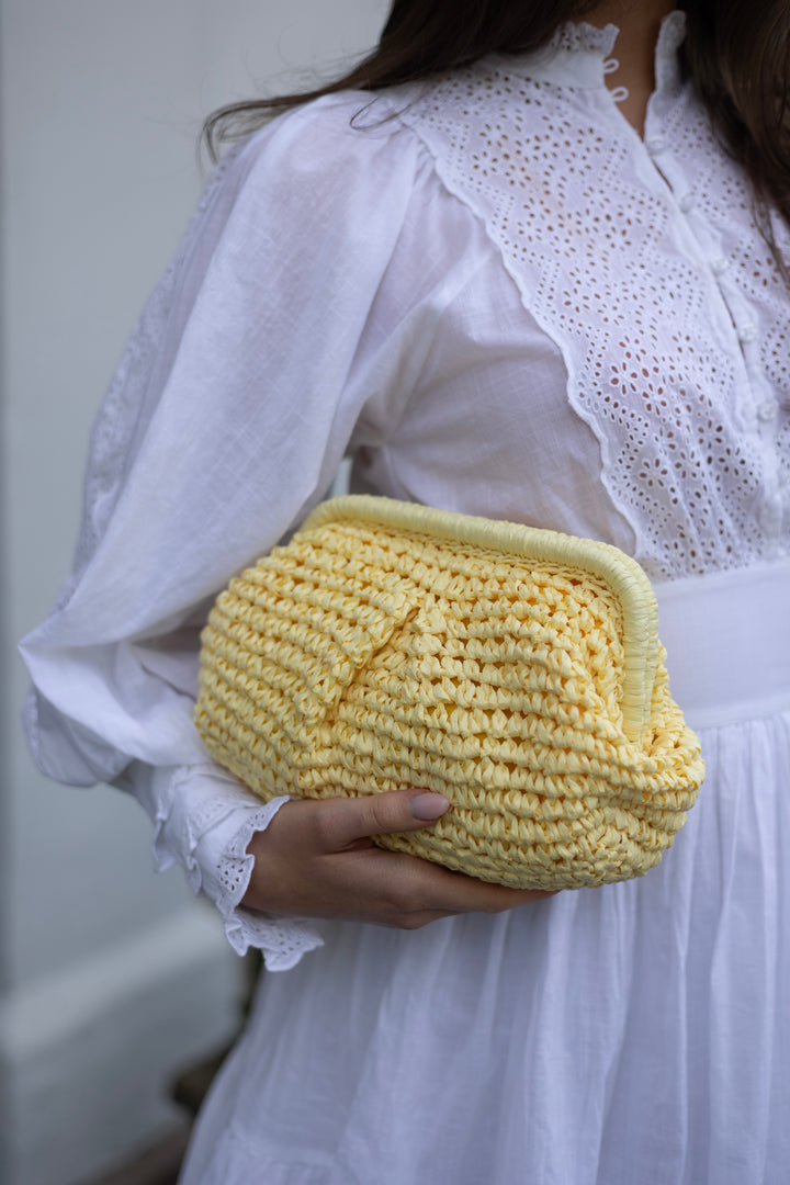 Olivia Bloom Bag Yellow