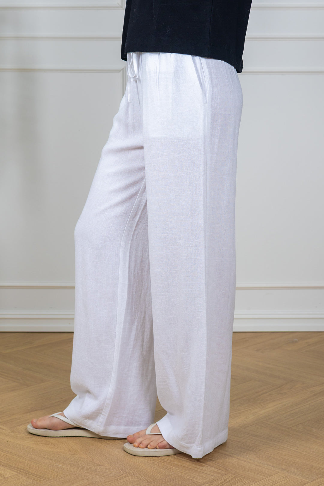 Viva-Gulia Hw Long Sun Pant Snow White