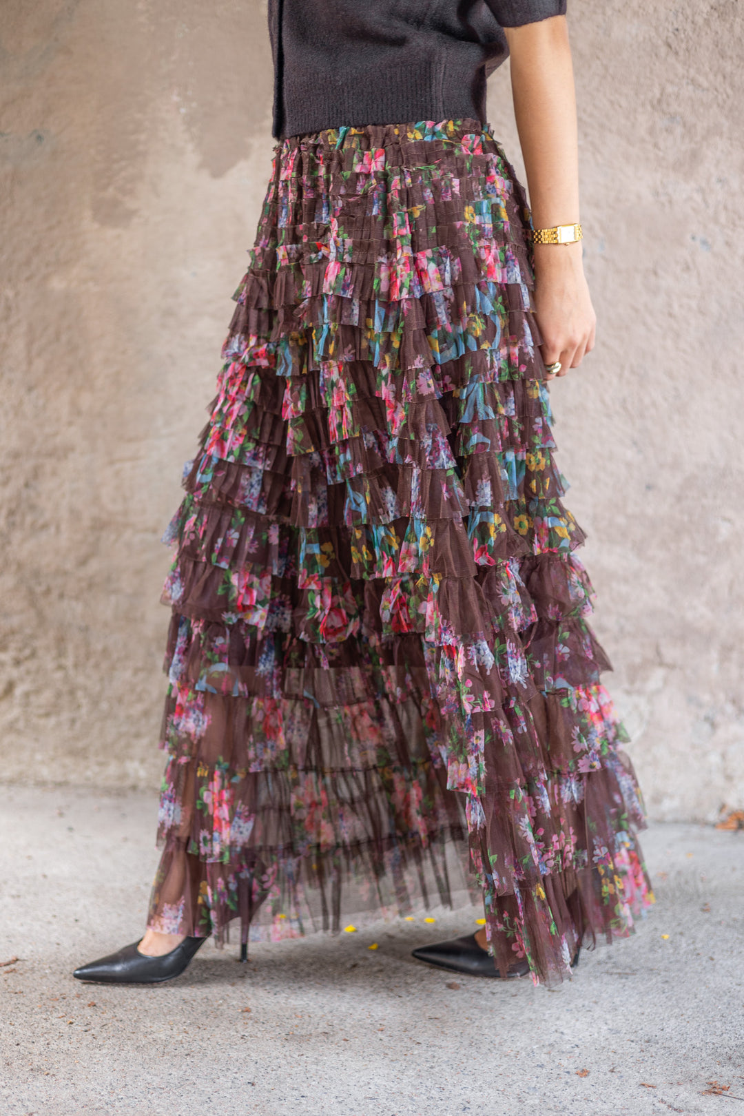 Midi Skirt Choco