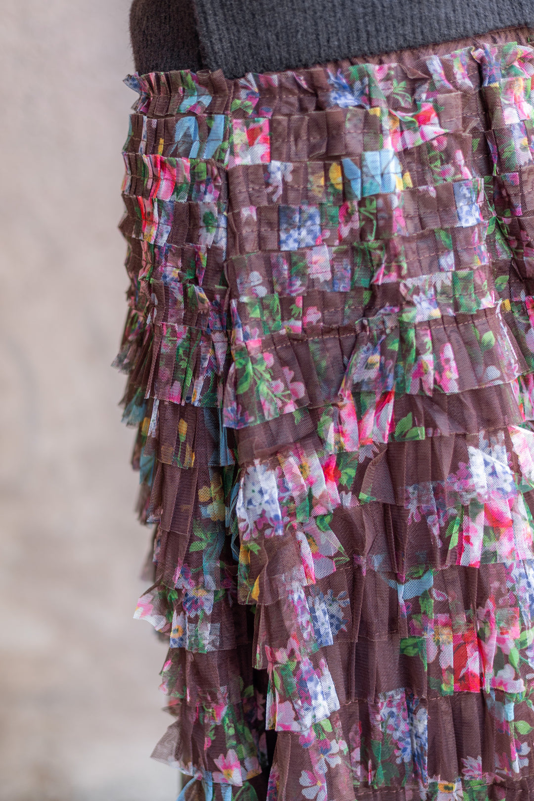Midi Skirt Choco