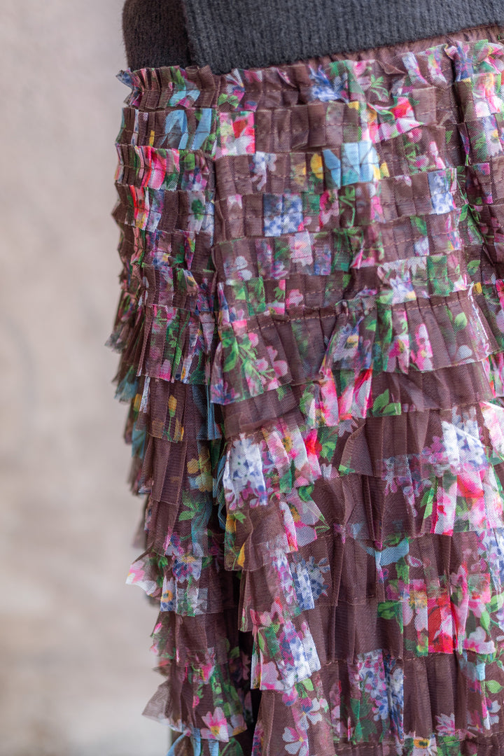 Midi Skirt Choco