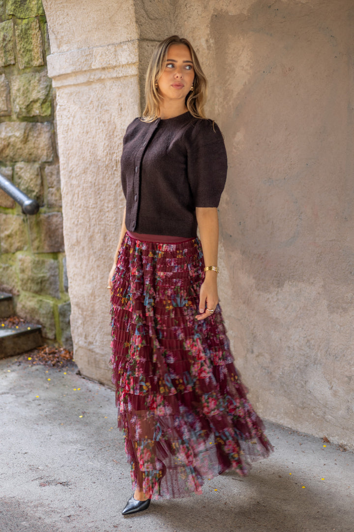 Midi Skirt Bordaux