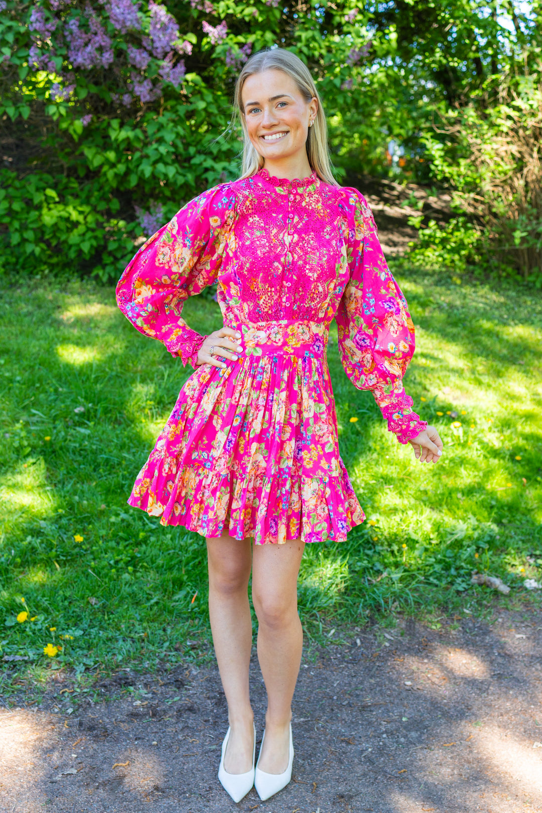 Cotton Slub Mini Dress Rosalie