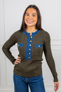 La Pullover Olive