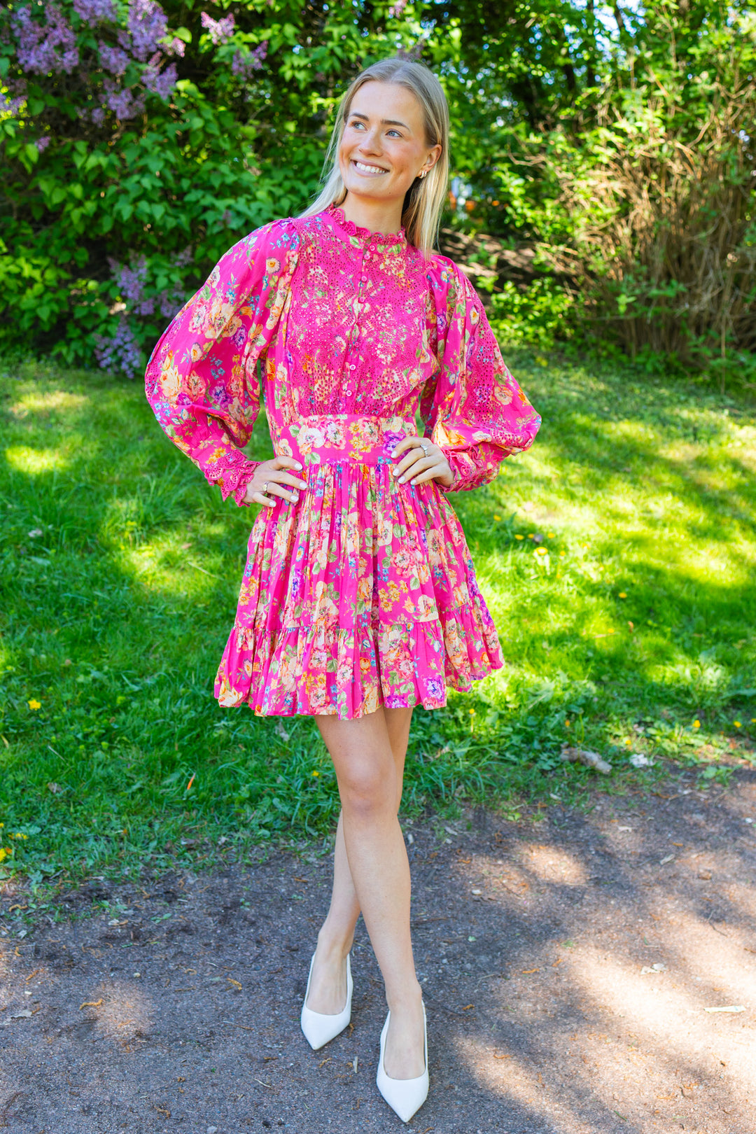 Cotton Slub Mini Dress Rosalie