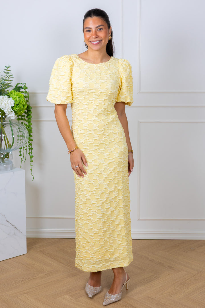 Miamaja 2/4 Long Dress Anise Flower