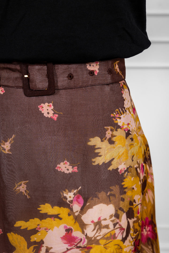 Organza Maxi Skirt Autumn