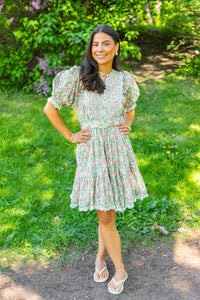 Cotton Slub Shift Dress Lush