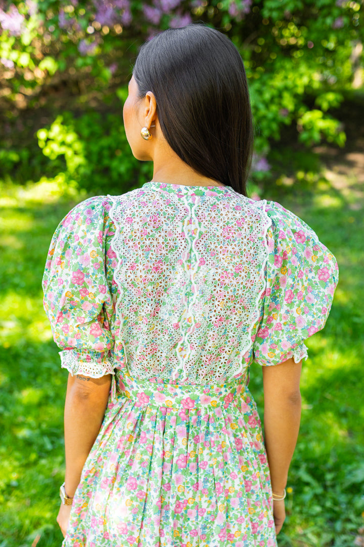 Cotton Slub Shift Dress Lush