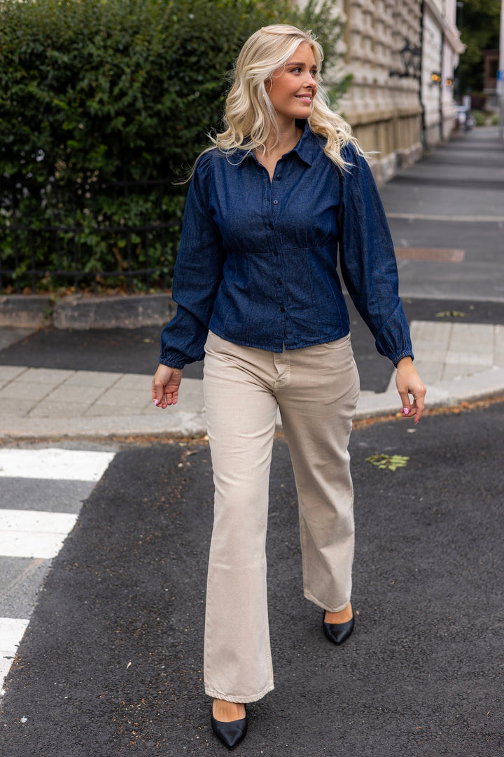 Live Blouse Dark Denim