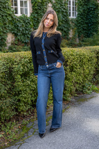 Jersey Jacket Black